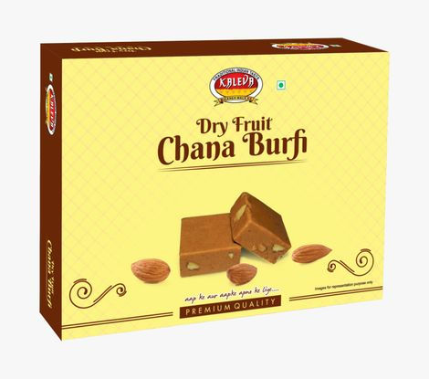 Kaleva Dry Fruit Chana Burfi 400g