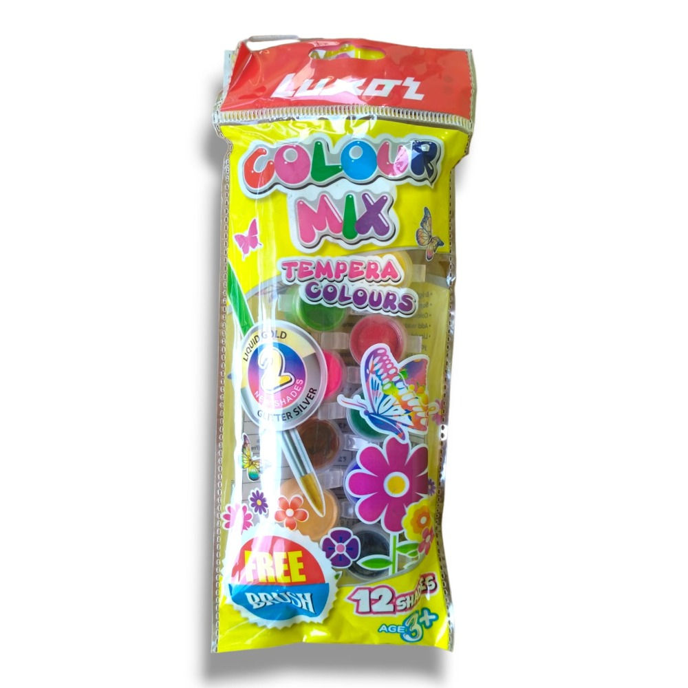 Luxor Tempera Colour With Brush