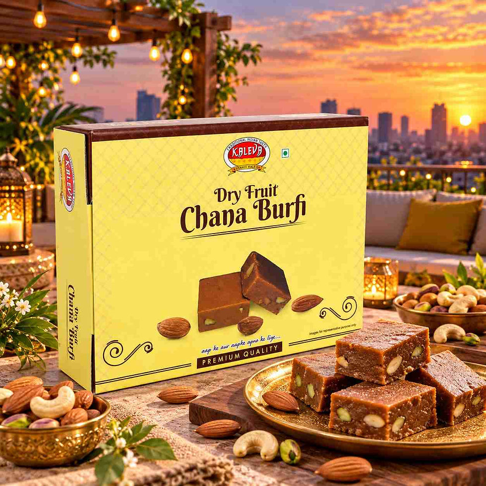 Kaleva Dry Fruit Chana Burfi 400g