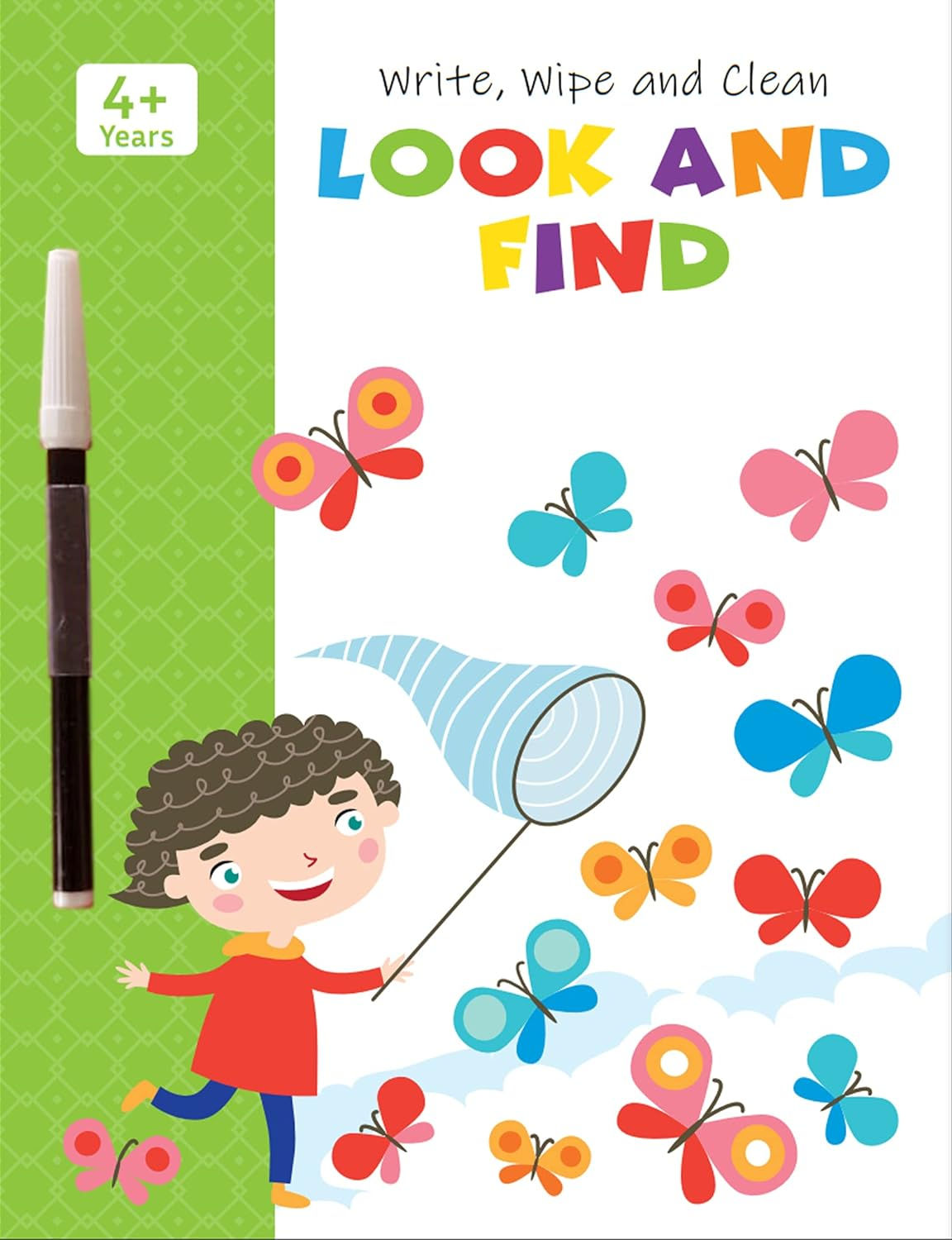 Pegasus Look & Find- Wipe & Clean Activity Book