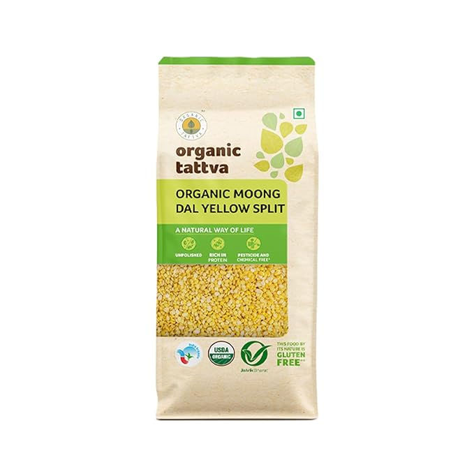 Organic Tattva Moong Dal Dhuli 500g