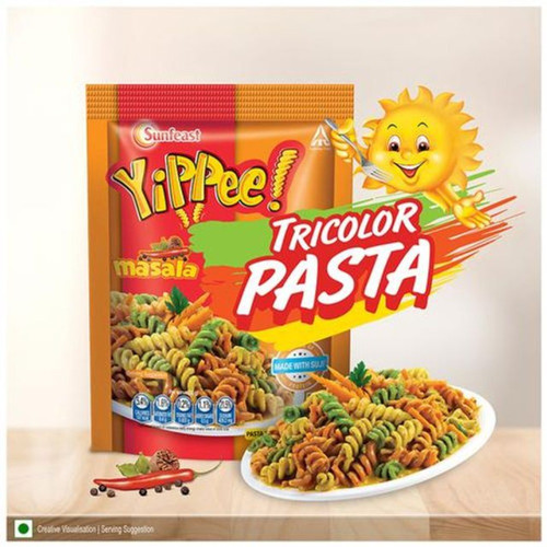Yippee Tricolour Pasta Masala