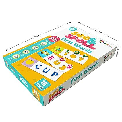 See and Spell Puzzle - First Words