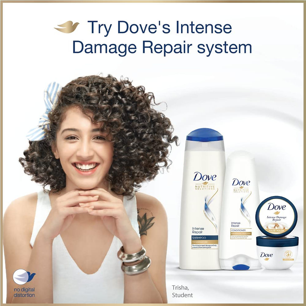 Dove Intense Repair Shampoo 340ml