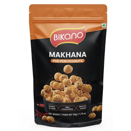 Bikano Peri-Peri Roasted Makhana 50g
