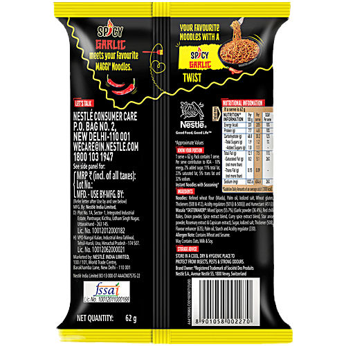 Maggi Spicy Garlic Noodles