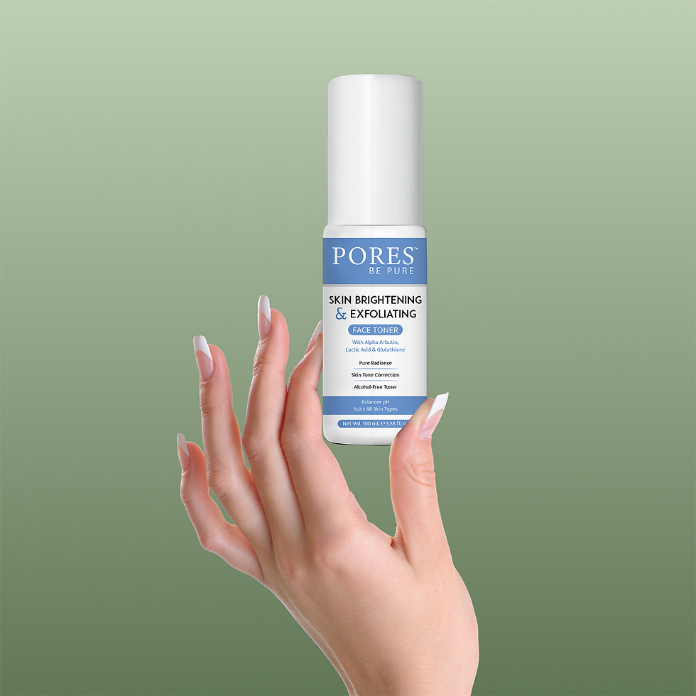 PORES Be Pure Skin Brightening & Exfoliating Face Toner