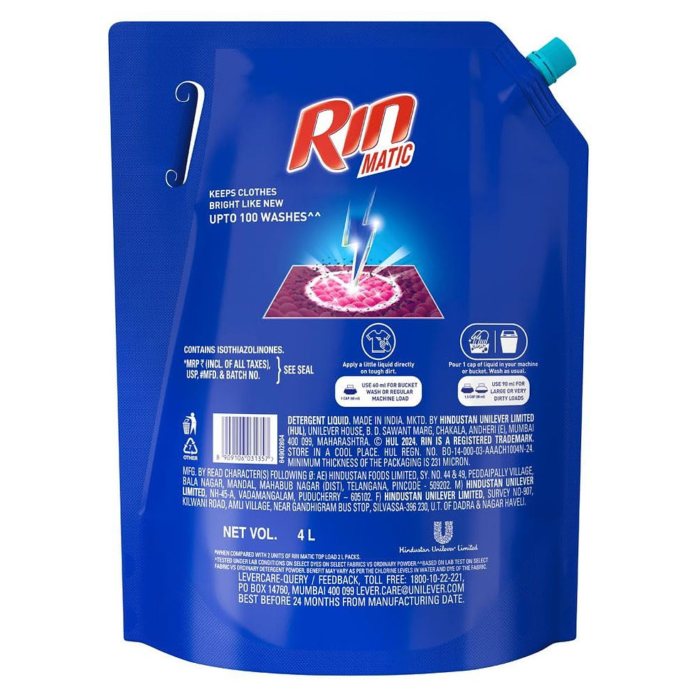 Rin Liquid Pouch 4L