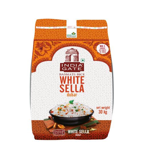 India Gate White Sella Dubar Rice 30Kg