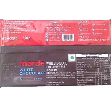 Morde White Chocolate Ch W35 500g