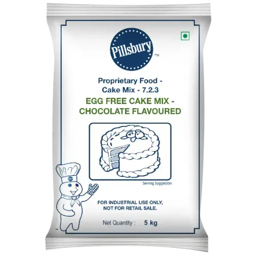 Pillsburry Egg Free Cake Mix Chocolate Flavoured 5 Kg