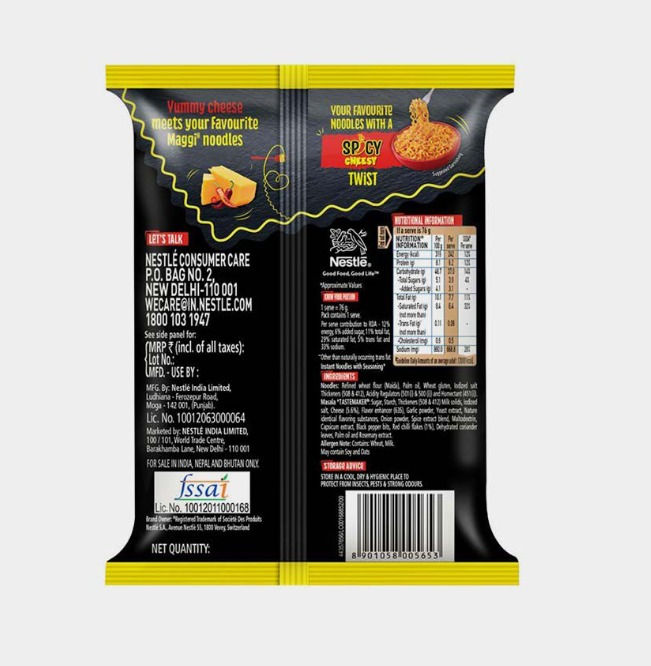 Maggi Spicy Cheesy Noodles