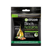 Garnier Black Natural Hair Colour Shade-1 Deep Black