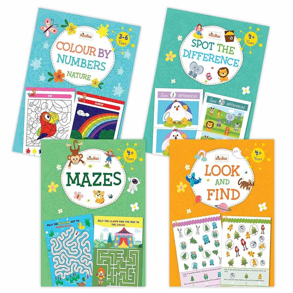 Pegasus 4 Super Activity Books