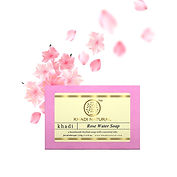 Khadi Herbal Rosewater Soap
