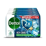 Dettol Cool Soap 150g (Pack of 5)