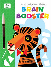 Pegasus Brain Booster- Wipe & Clean Activity Book