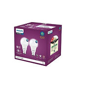 Philips Led Bulb 9w Pack Of 2
