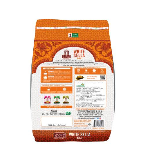 India Gate White Sella Dubar Rice 30Kg
