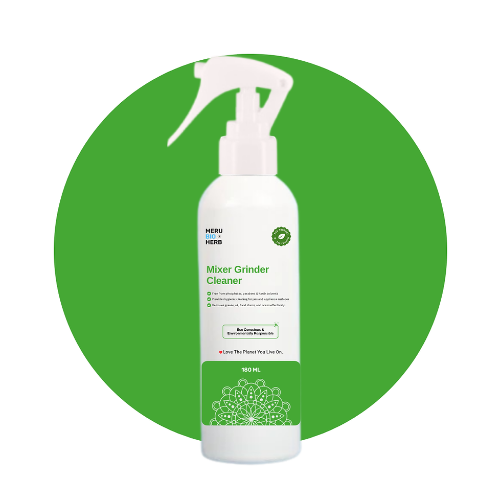 Meru Bio Herb Mixer Grinder Cleaner 180ml