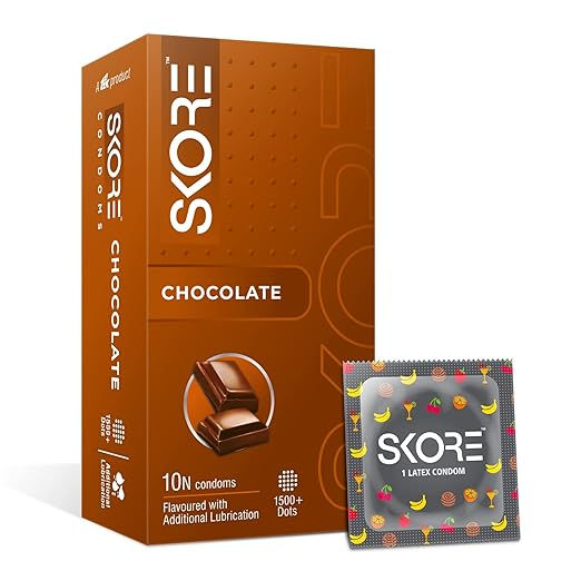 Skore Condoms Chocolate 10 S Pack