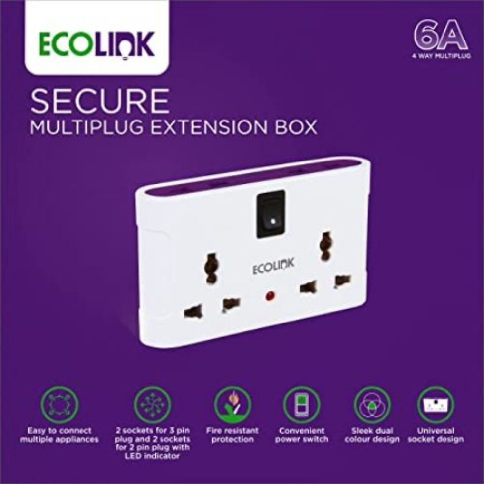 Ecolink 4 Way Multiplug 6A