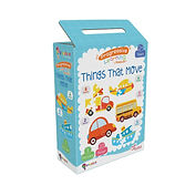 Things that Move - Progressive Puzzle Set for Kids