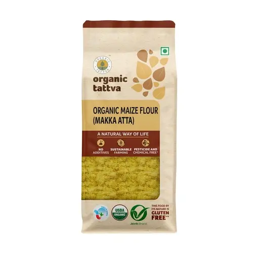 Organic Tattva Makki Atta Pp 500g