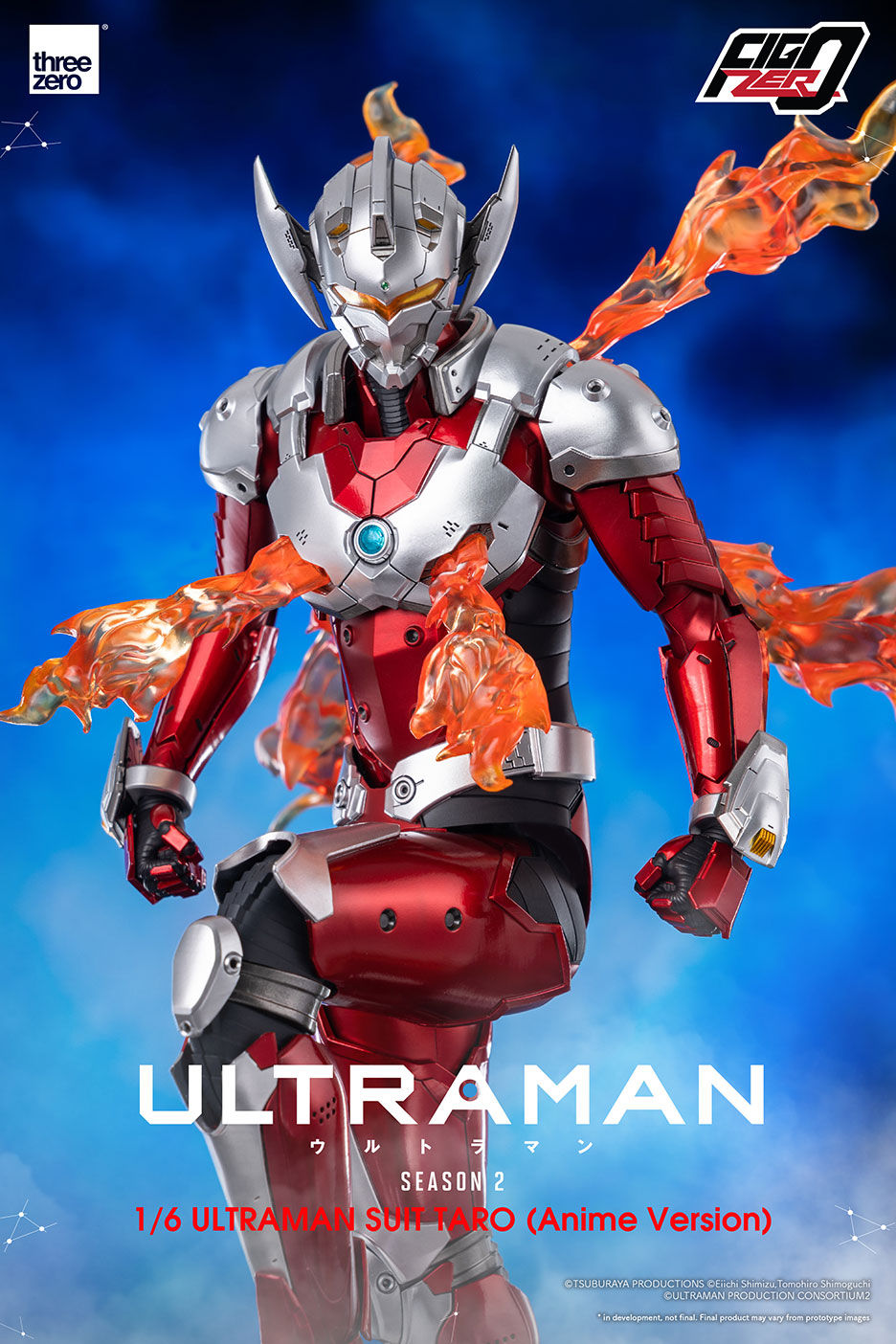 縮圖：Threezero FigZero ULTRAMAN SUIT TARO 1/6機動奧特曼裝甲 泰羅 (動畫版)