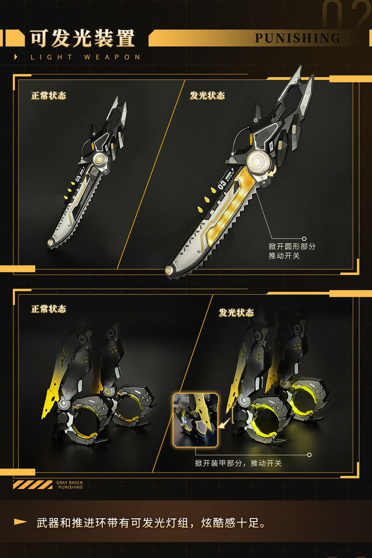 Thumbnail: 大漫匠 核金重構 1/9 戰雙帕尼什 七實 脈衝 輝煌流星