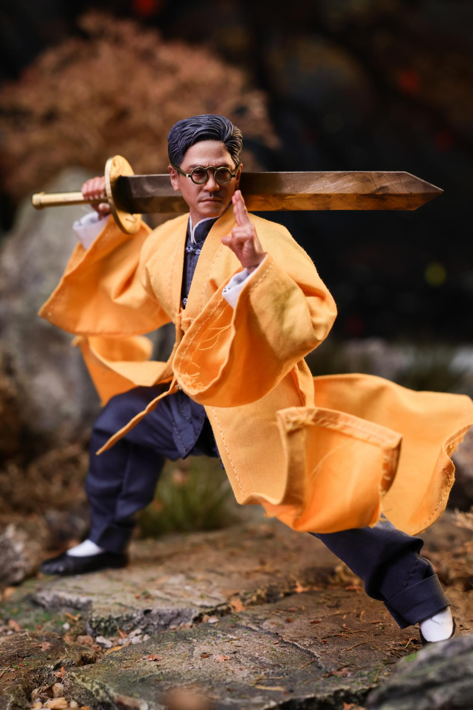 縮圖：Mountain Studio 1/12 黃衣俠 殭屍先生 林正英頭雕 陳友頭雕 豪華版