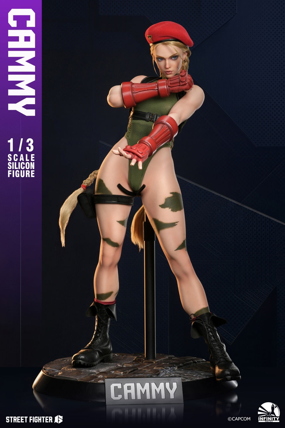 Thumbnail: Infinity 開天工作室 街頭霸王6 Street Fighter 嘉米 Cammy 1/3 可動