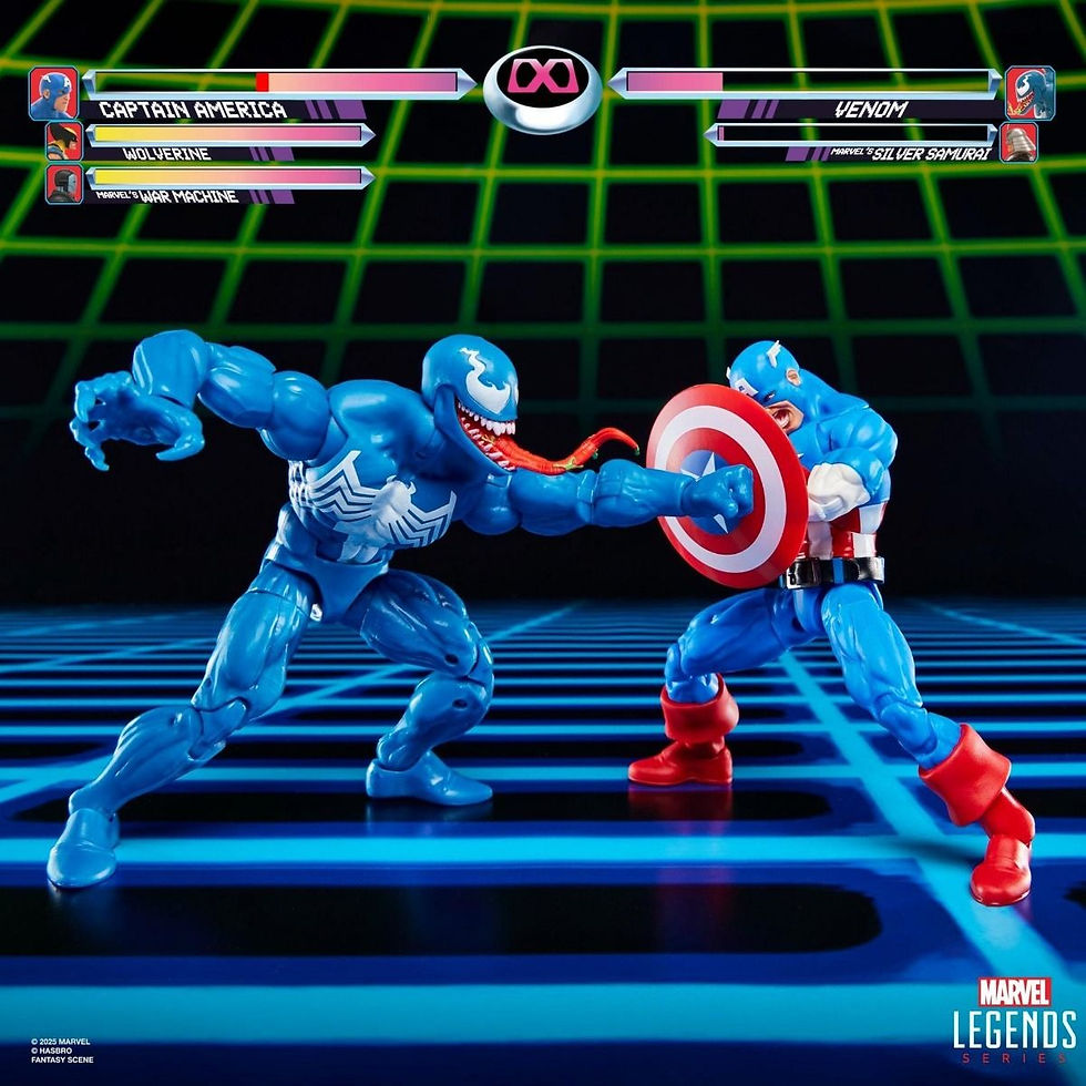Thumbnail: Marvel Legends Series Gamerverse Captain America vs Venom