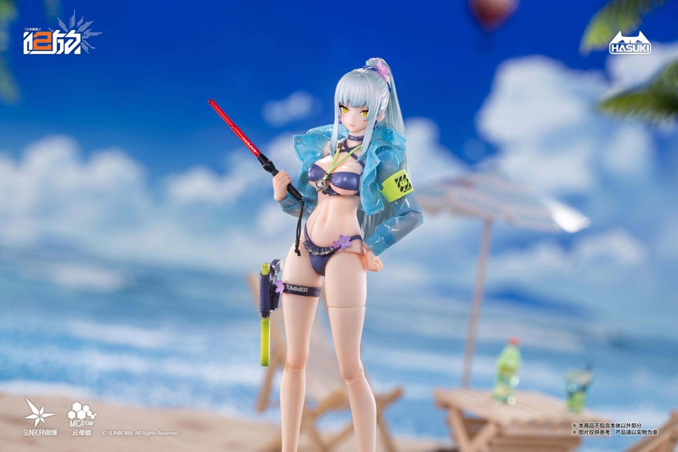 Thumbnail: HASUKI 神貓跳動 Pocket Art 1/12 PA013 蔚藍軌跡 可露凱 組合版