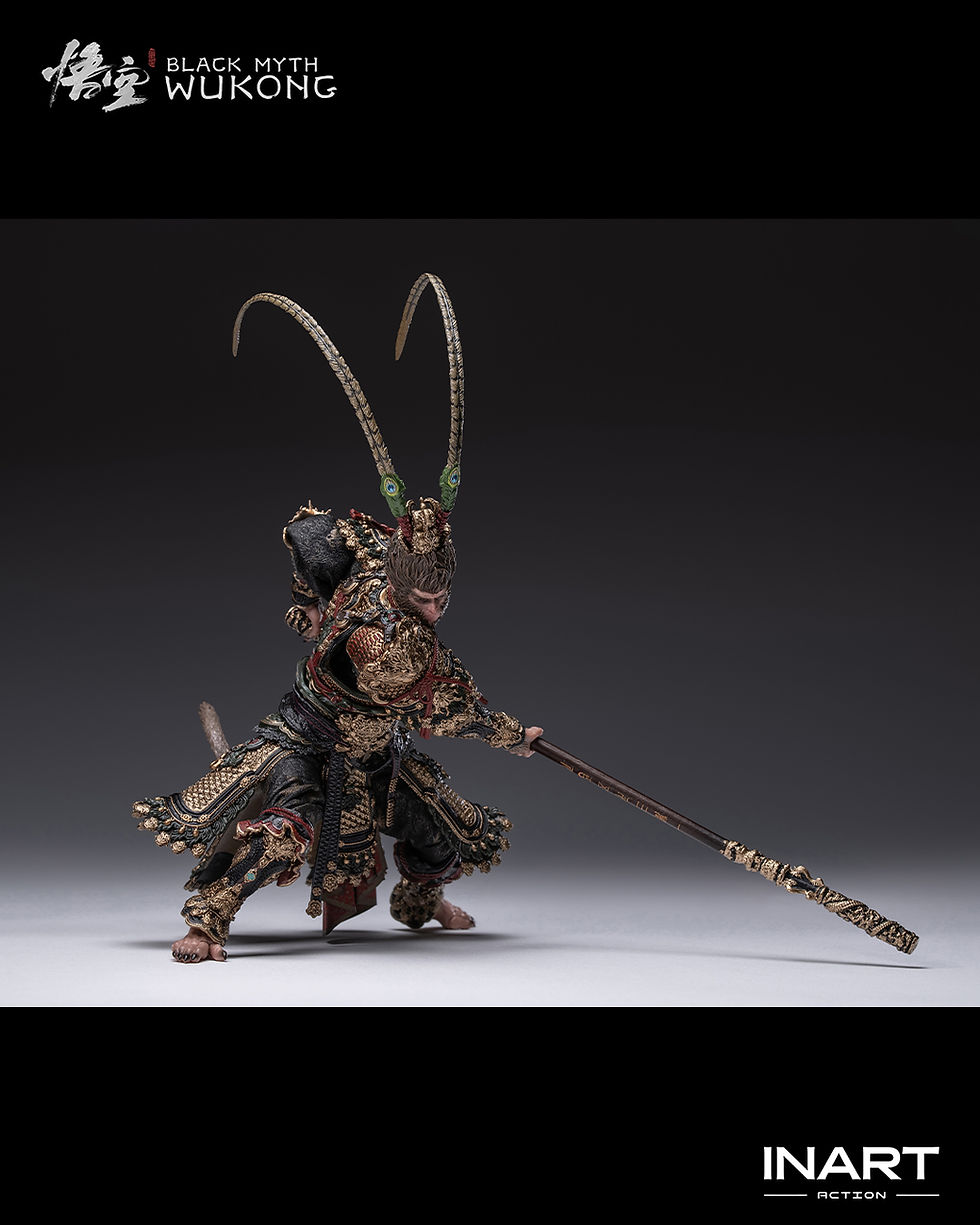 Thumbnail: Inart 黑神話 悟空 Black Myth 大聖戰甲套裝 Great Sage Armor Set 1/12 可動