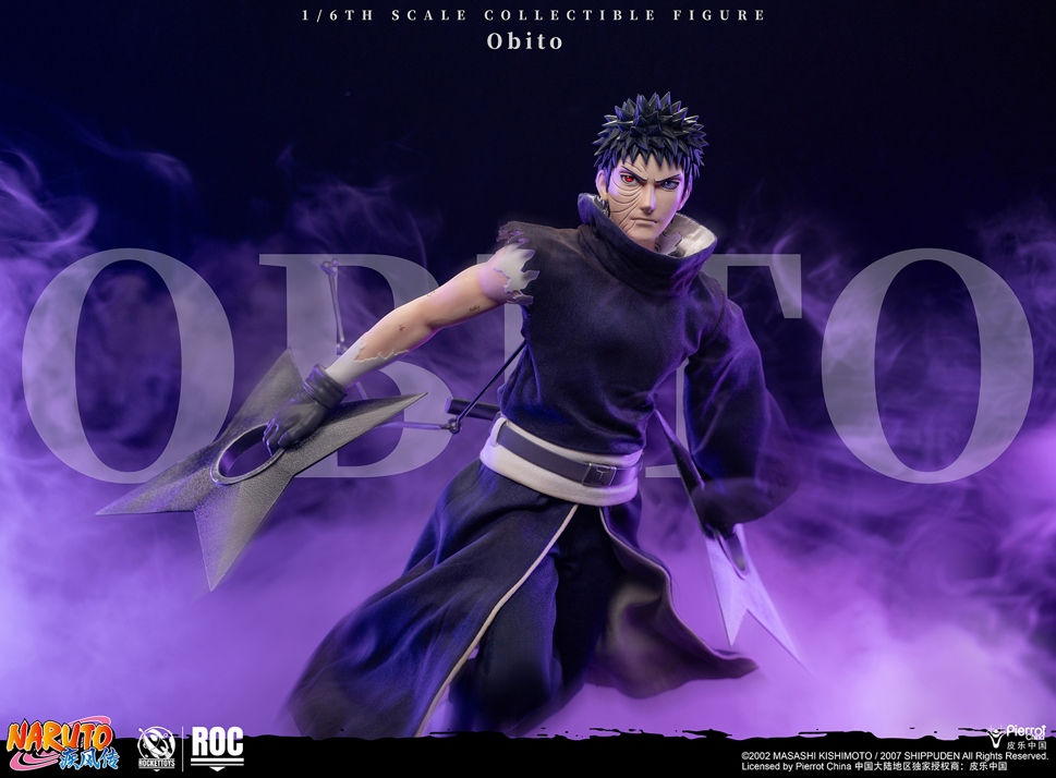縮圖：ROCKETTOYS 火影忍者 疾風傳 ROC-022 Obito 宇智波帶土 1/6 可動