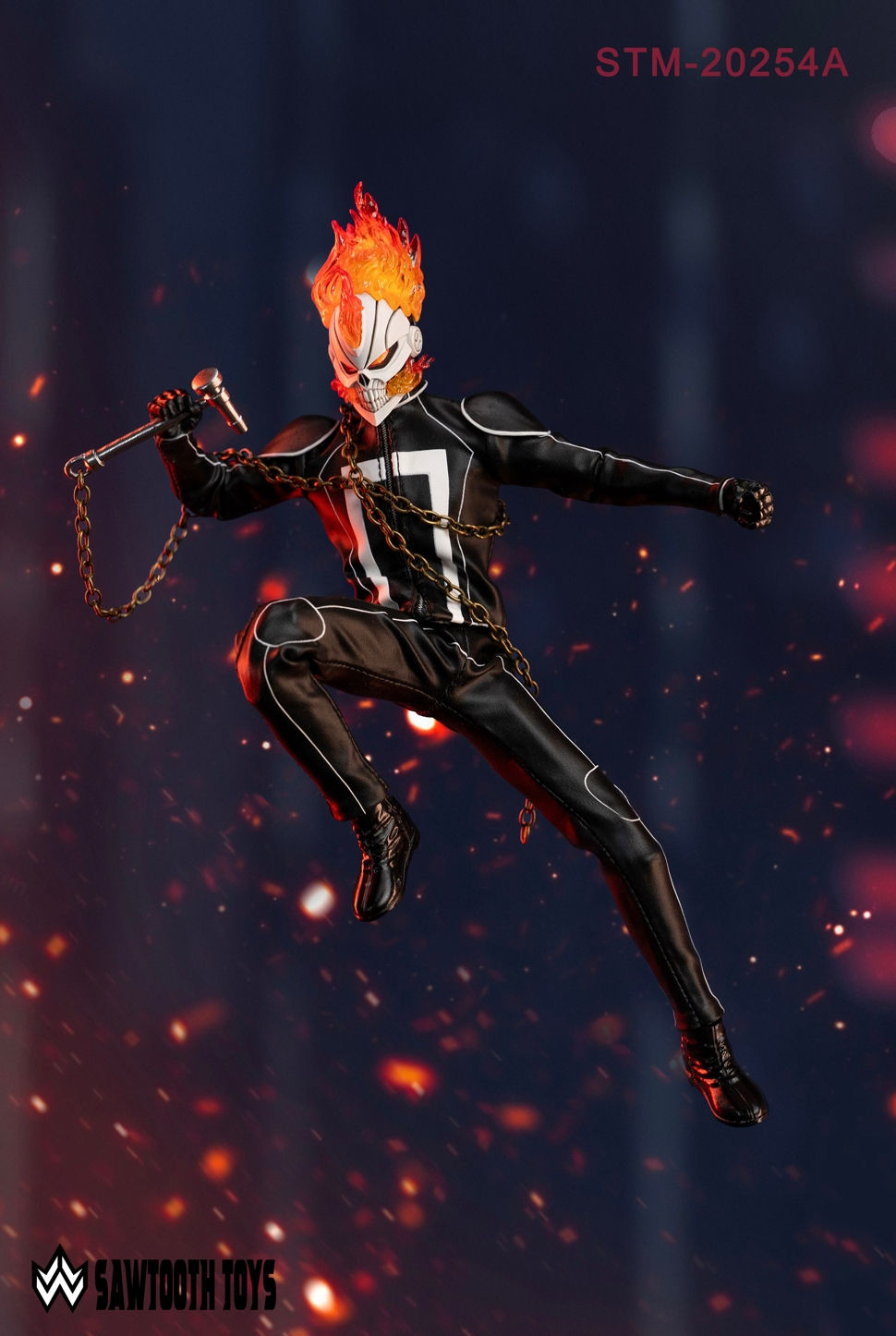 縮圖：SAWTOOTH TOYS STM-20254A Flame Head Knight 炎武騎士 1/12 可動