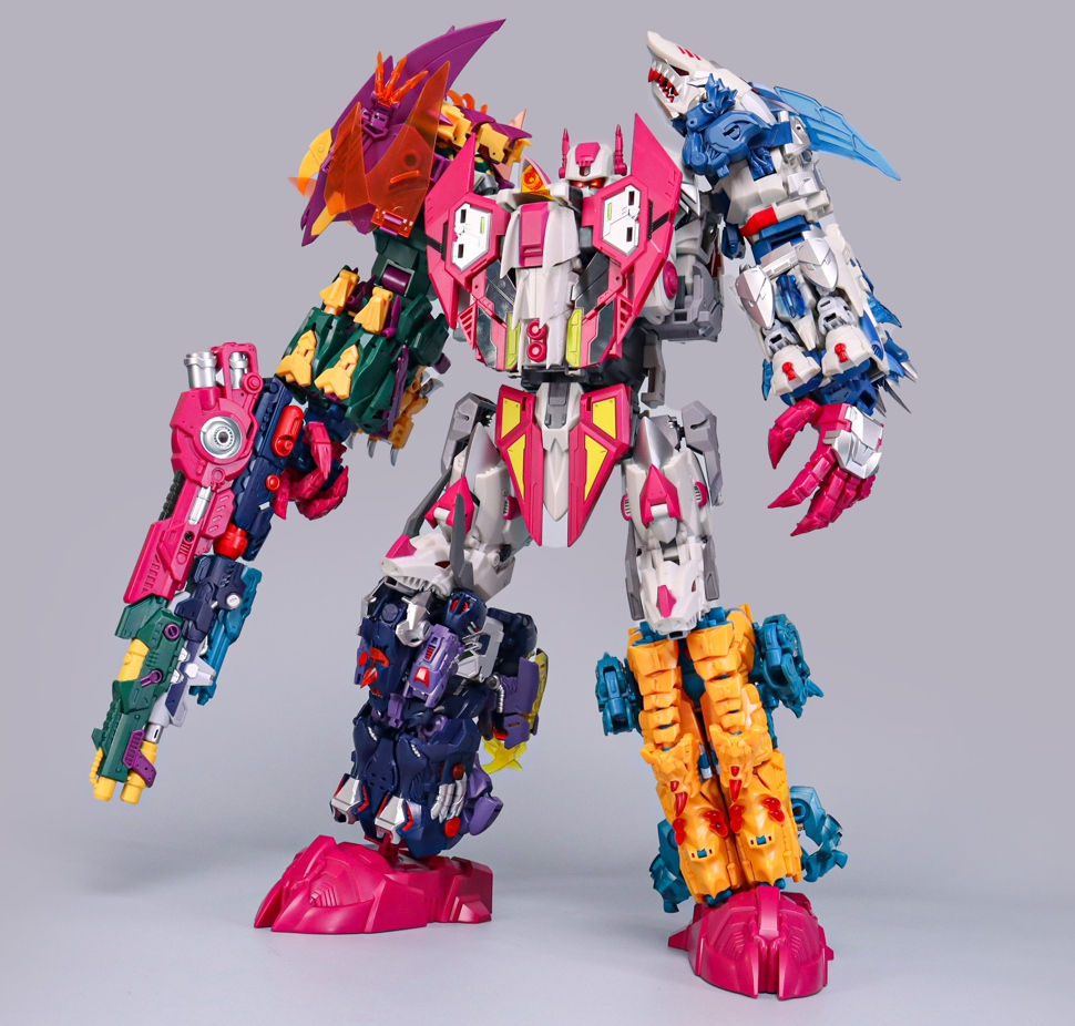 Thumbnail: TFC S-05 撒旦五合體 求雨鬼 雙頭龍 傑奇洛 [主體]