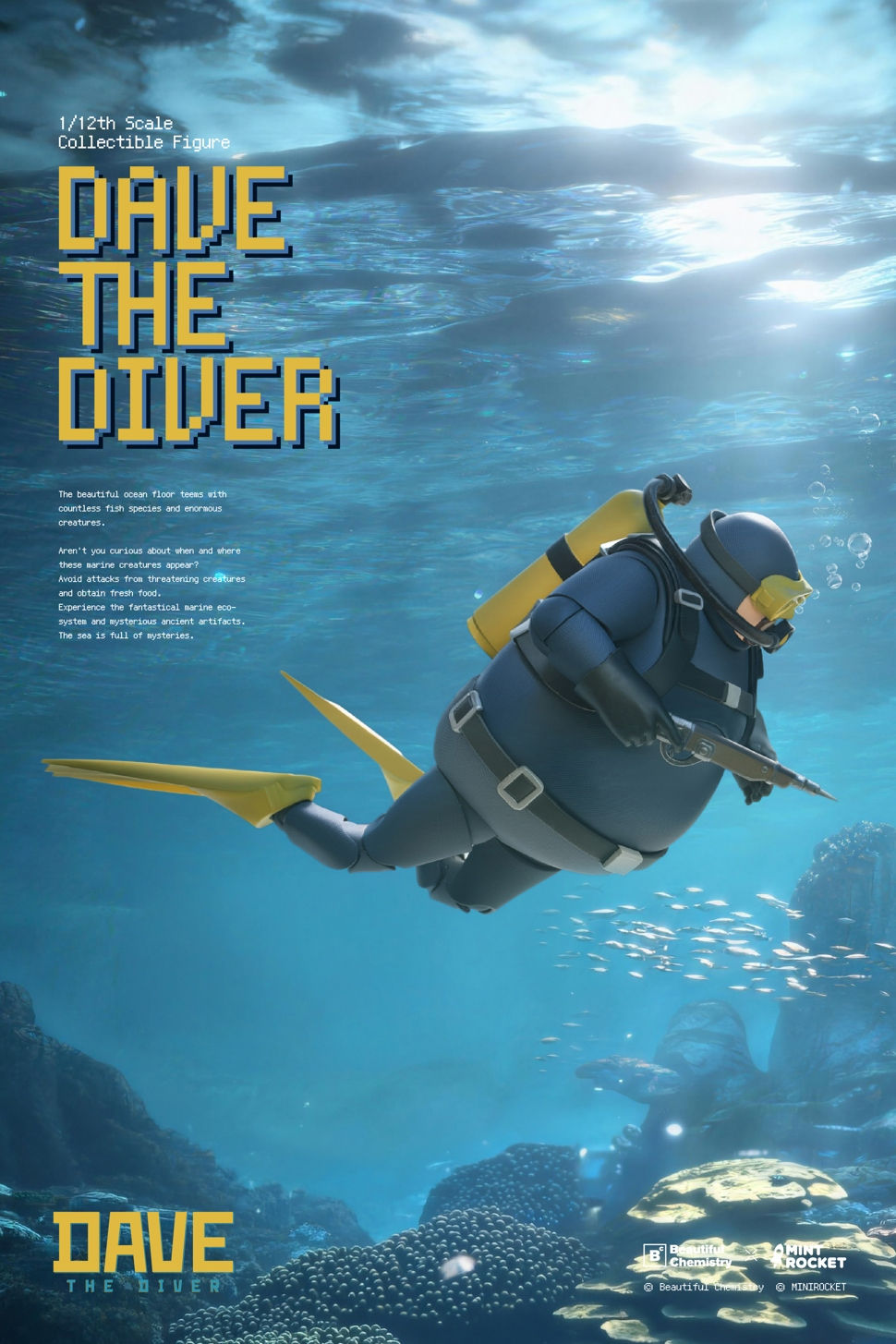 縮圖：Beautiful Chemistry × DAVE THE DIVER 潛水夫戴夫 1/12 可動