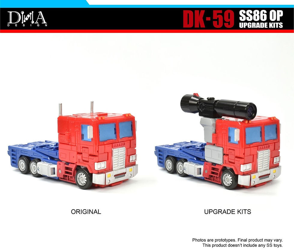 縮圖：DNA Design DK-59 SS86 Optimus Prime 柯柏文 配件包