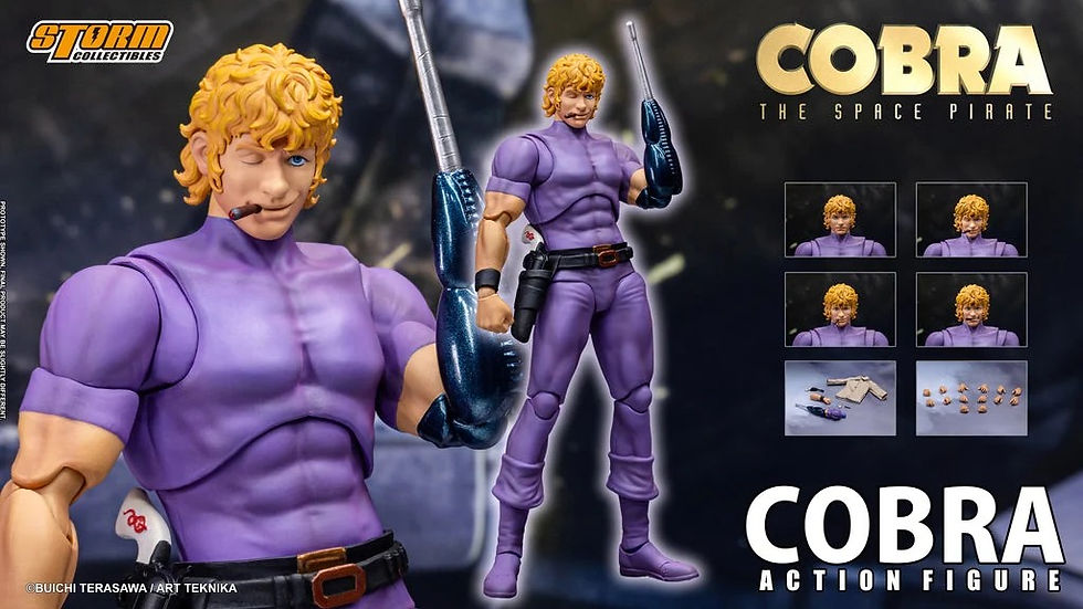 縮圖：Storm Collectibes COBRA (SPECIAL EDITION) THE SPACE PIRATE #CTSP02 1/12 可動