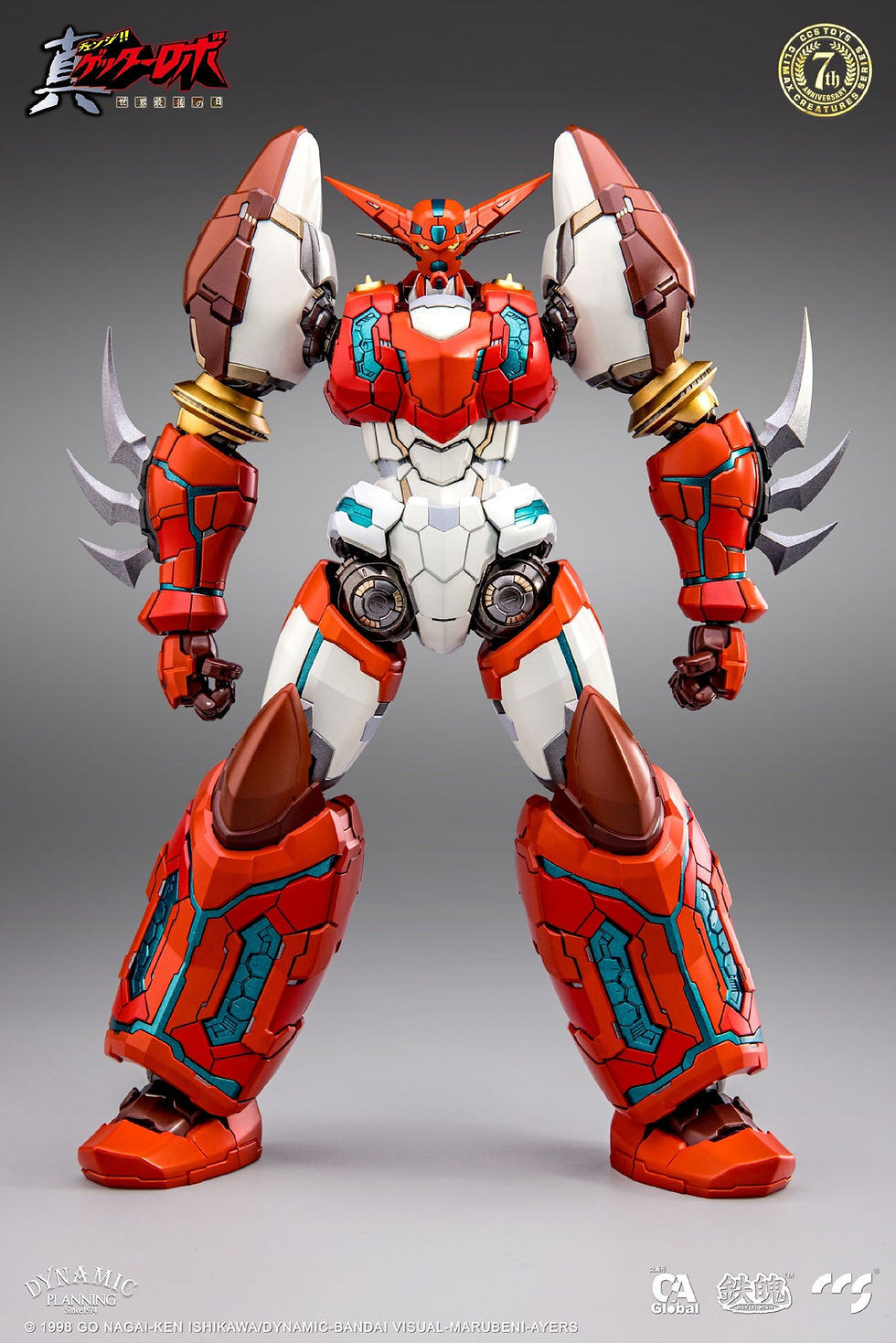 Thumbnail: CCSTOYS 真三一萬能俠 真蓋塔 1號流龍馬