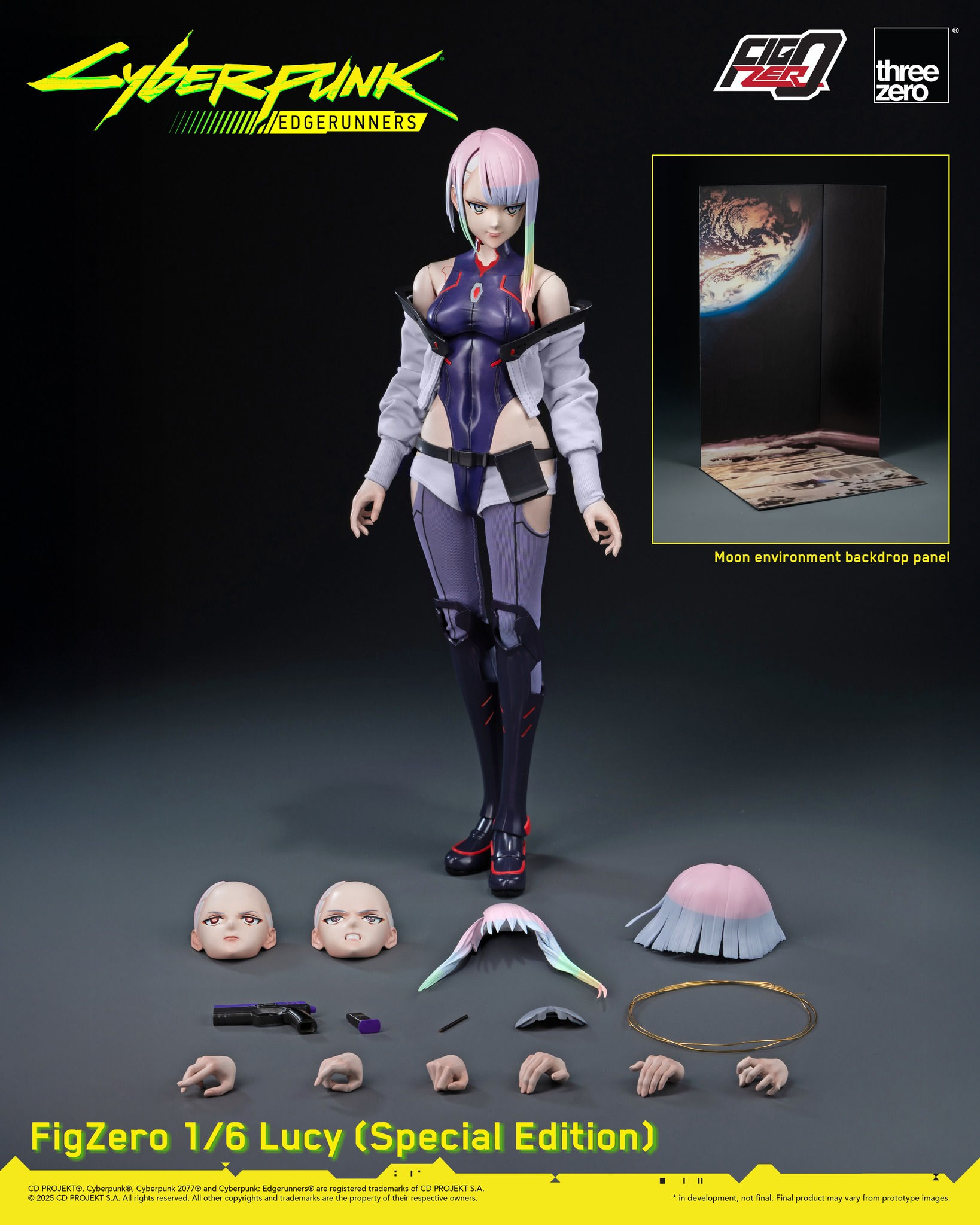 Threezero Cyberpunk: Edgerunners 電馭叛客 邊緣行者 FigZero 1/6 露西