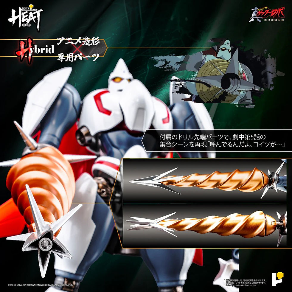Thumbnail: POSE+ METAL HEAT Getter 2 真三一萬能俠二號 (世界最後之日ver.)
