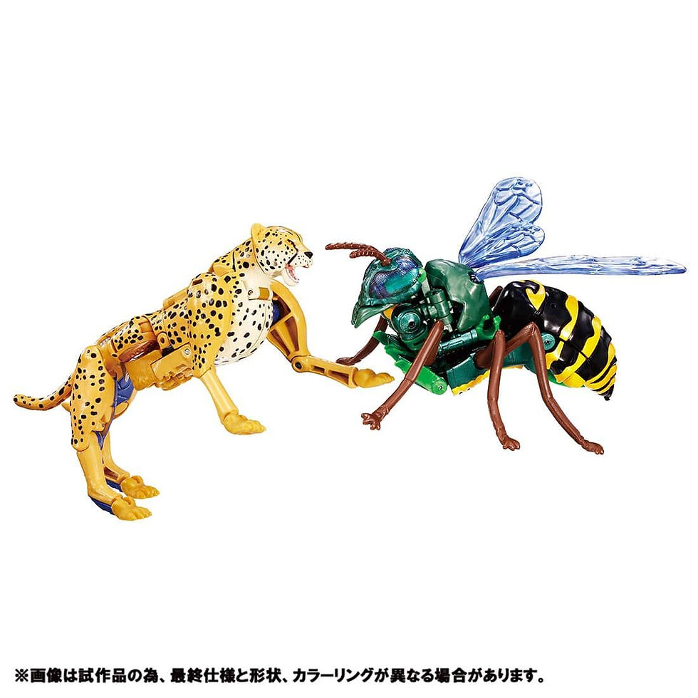 Thumbnail: TAKARA BWVS-03 Cheetor vs Waspinator