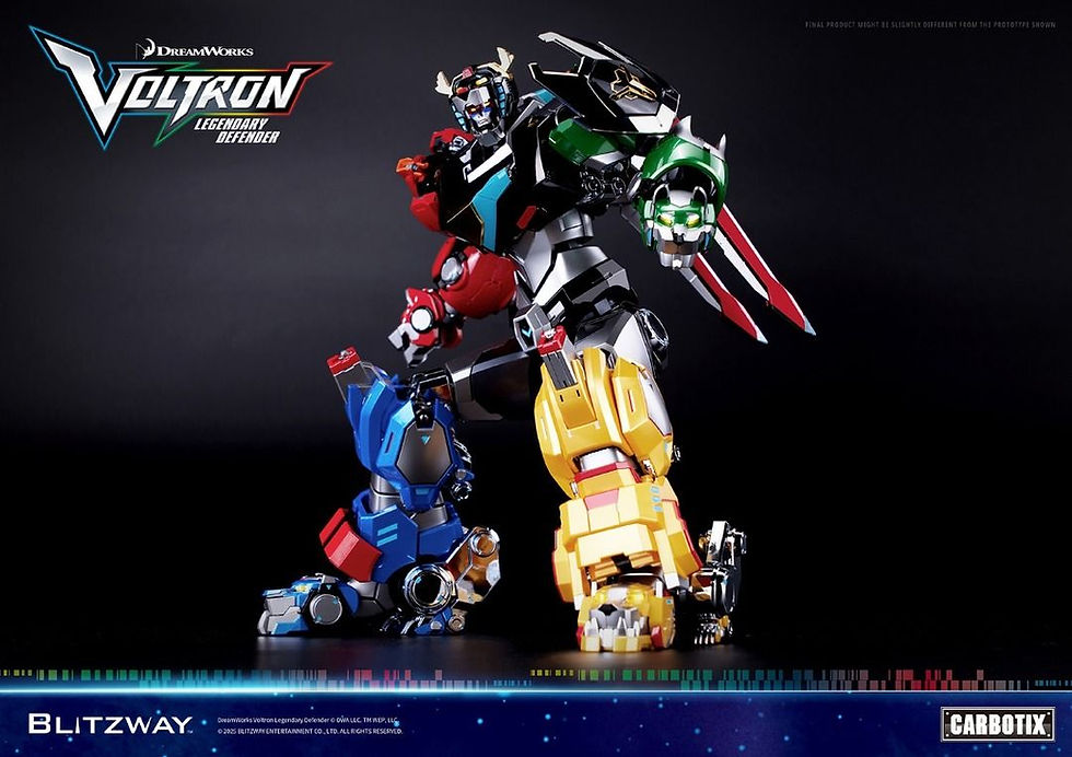 Thumbnail: Blitzway 標準版 10th 週年 Voltron 百獸王 Legendary Defender 合金