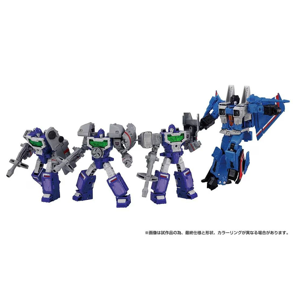 縮圖：Takara Tomy Dramatic Capture Series Reflector & Thundercracker