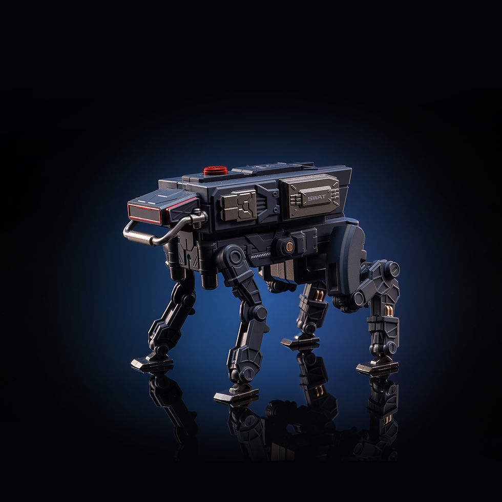 縮圖：MOSHOWTOYS 模壽 暢玩級 MSC0006 長安衛 摩托車 狗 特警