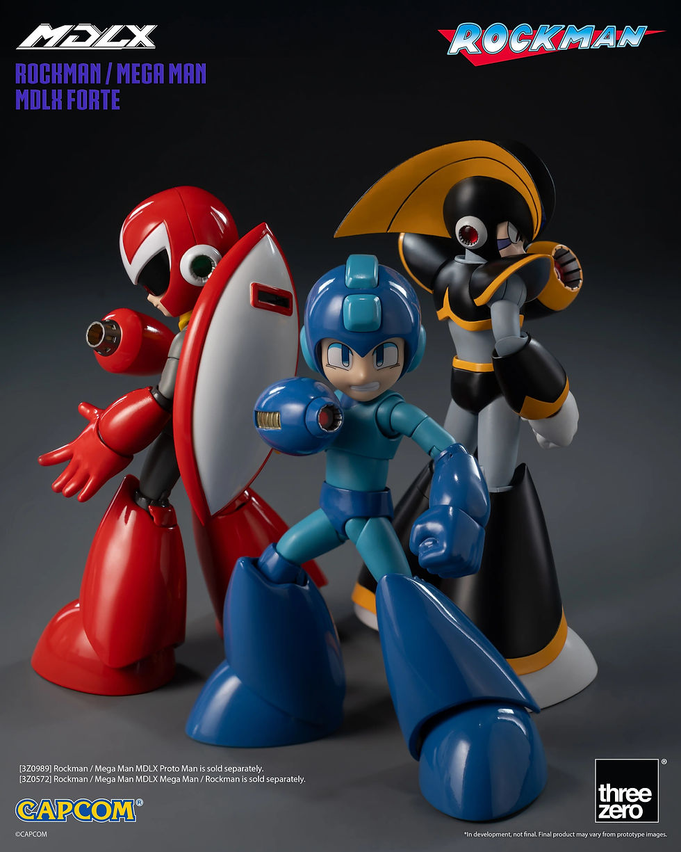 Thumbnail: Threezero 洛克人 MDLX Forte 佛魯迪