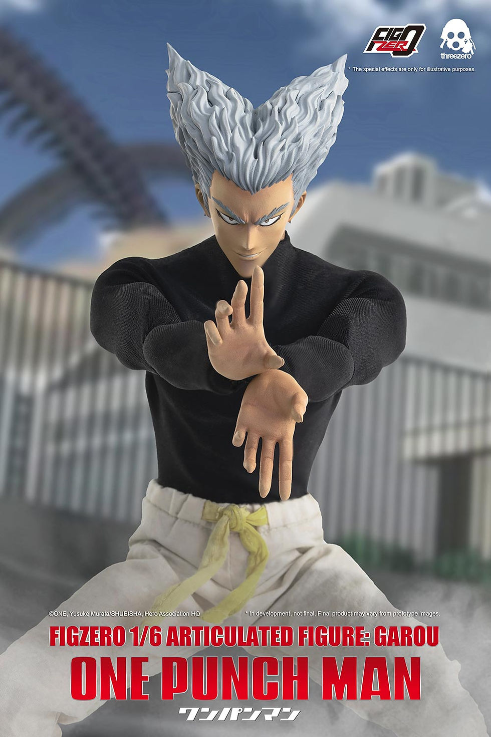 Thumbnail: Threezero 一拳超人 餓狼 Garou 1/6 比例收藏級可動人偶